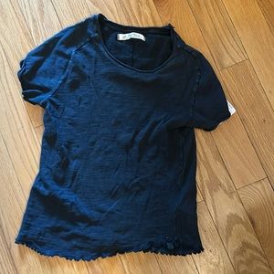 Free people ruffled tee